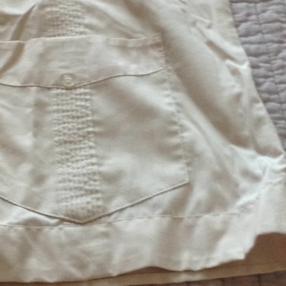 🛍VTG CUBAN CIGAR GUAYABERA SHIRT - Picture 3 of 6